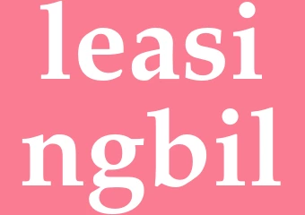 Synonym leasingbil