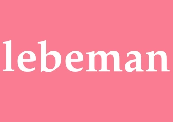 Synonym lebeman
