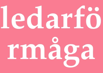 Synonym ledarförmåga