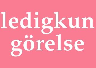 Synonym ledigkungörelse
