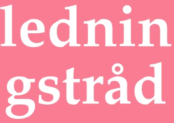 Synonym ledningstråd