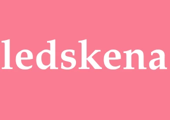 Synonym ledskena