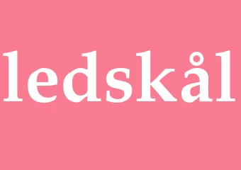 Synonym ledskål