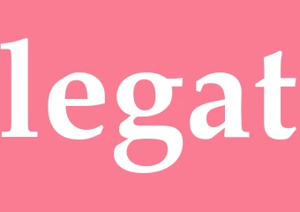 Synonym legat