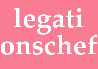 Synonym legationschef