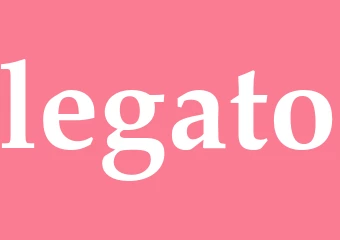 Synonym legato
