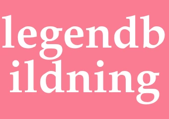 Synonym legendbildning