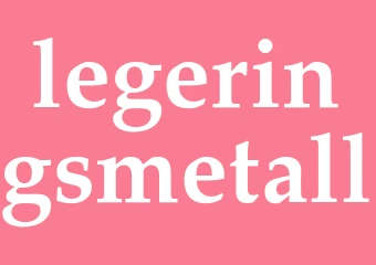 Synonym legeringsmetall
