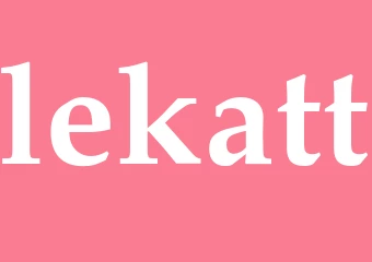 Synonym lekatt