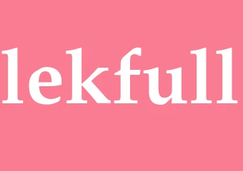 Synonym lekfull