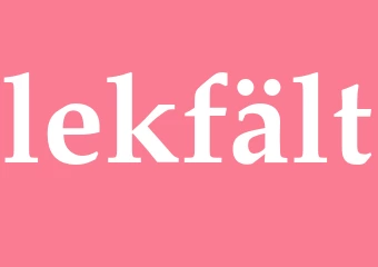 Synonym lekfält