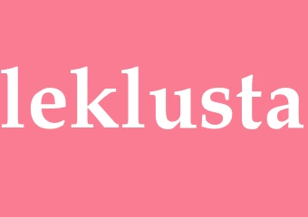 Synonym leklusta