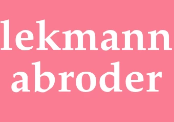Synonym lekmannabroder