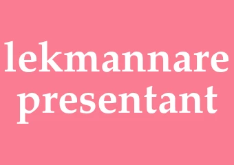 Synonym lekmannarepresentant
