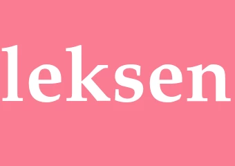 Synonym leksen
