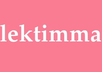 Synonym lektimma