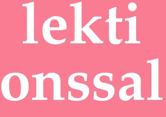 Synonym lektionssal