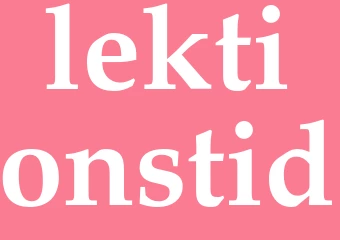 Synonym lektionstid