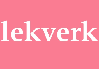 Synonym lekverk