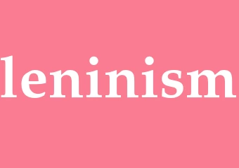 Synonym leninism