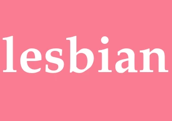 Synonym lesbian