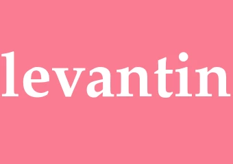 Synonym levantin