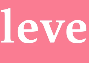 Synonym leve