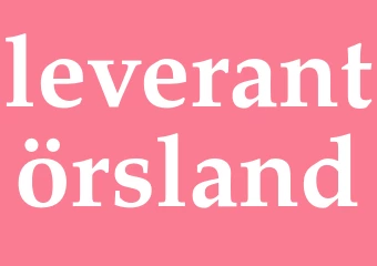 Synonym leverantörsland