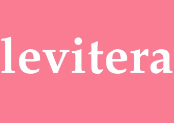 Synonym levitera