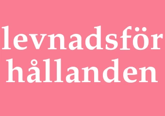 Synonym levnadsförhållanden