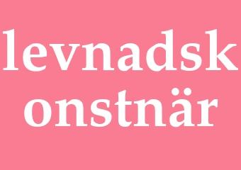 Synonym levnadskonstnär