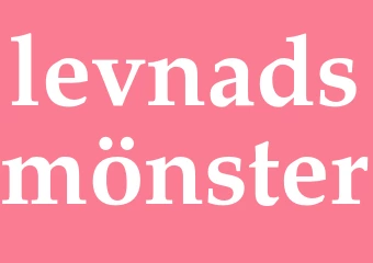 Synonym levnadsmönster
