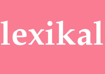 Synonym lexikal