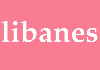 Synonym libanes