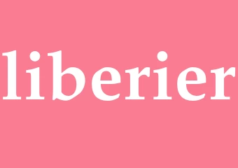 Synonym liberier