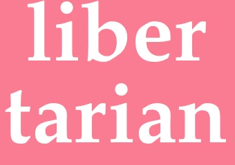 Synonym libertarian