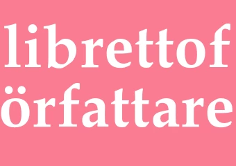 Synonym librettoförfattare