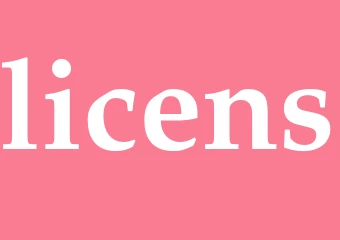 Synonym licens