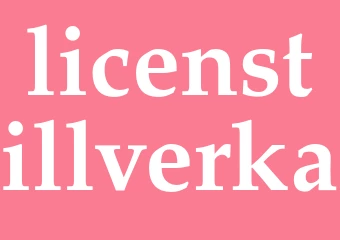 Synonym licenstillverka