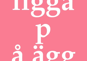 Synonym ligga på ägg