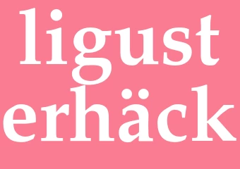 Synonym ligusterhäck
