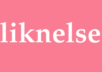 Synonym liknelse