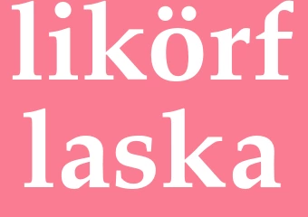 Synonym likörflaska