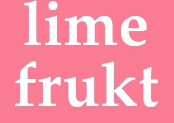 Synonym limefrukt