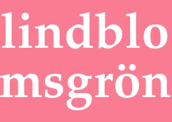 Synonym lindblomsgrön