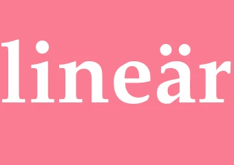 Synonym lineär