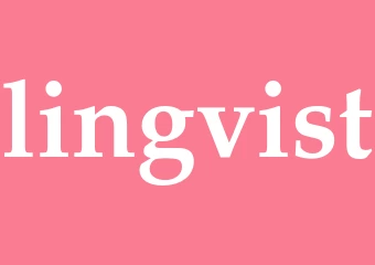 Synonym lingvist