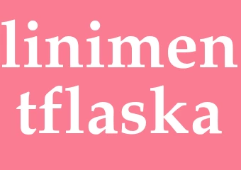 Synonym linimentflaska