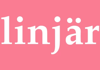 Synonym linjär