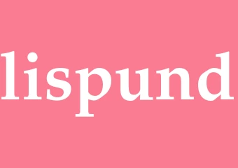 Synonym lispund
